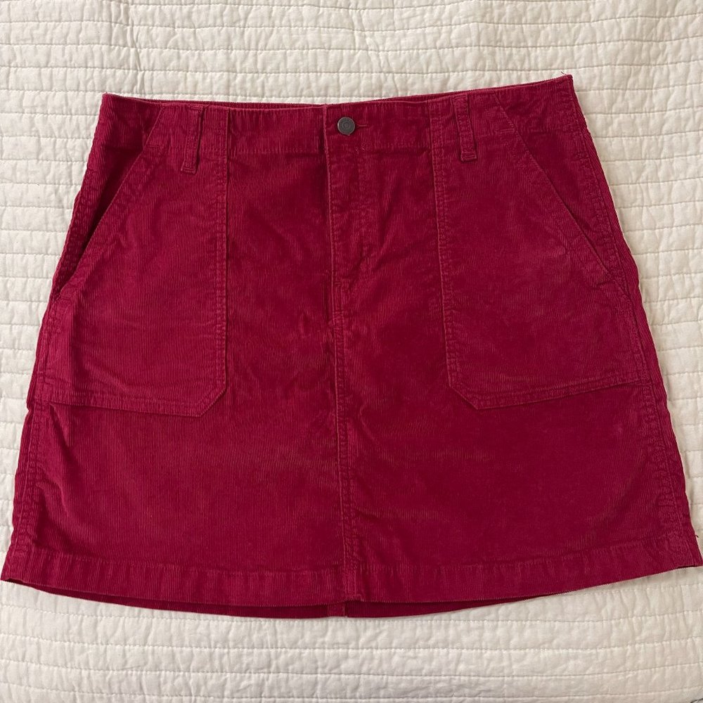 Old Navy Corduroy A-Line Mini Skirt